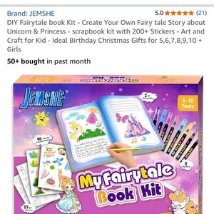 My Fairytale Book Kit - Create Your Own Story